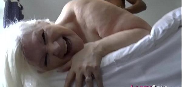  Grandmother Lacey Starr gets plowed